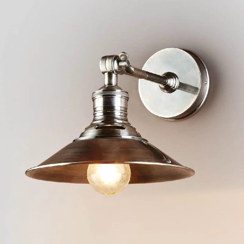 Bristol Sconce in Antique Silver