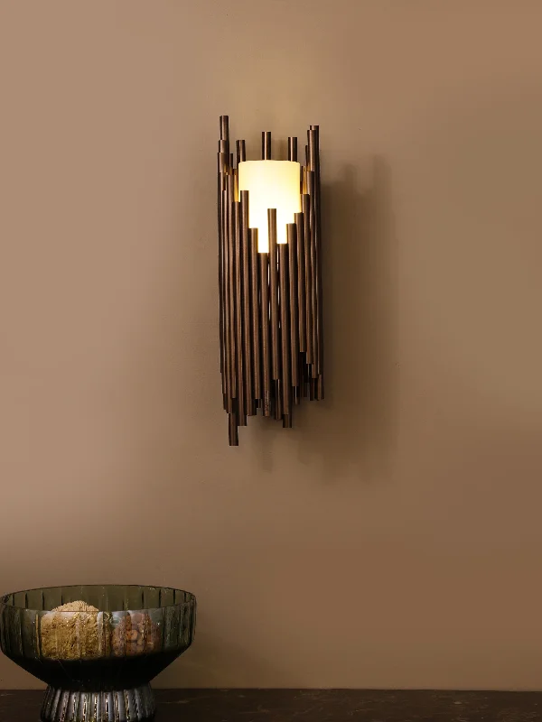 mid - century modern wall lamps with iconic shapes for a stylish studyFleur Haven Wall Light mid - century modern wall lamps with iconic shapes for a stylish studyFleur Haven Wall Light