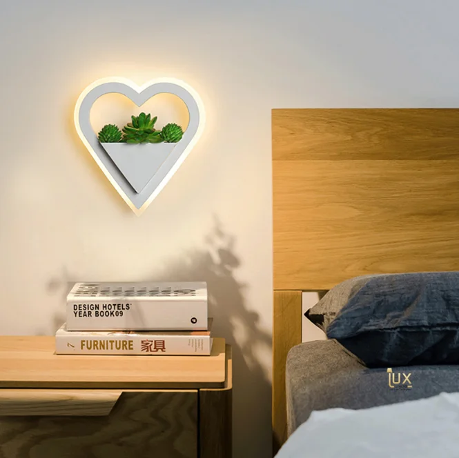 Hjärta LED Wall Lamp