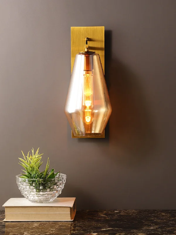 Jayce Amber Wall Light