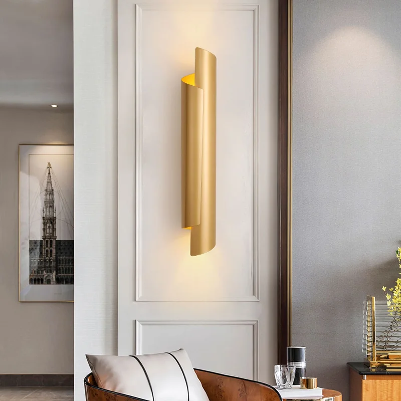 The Golden Roll Wall Lamp CY-BD-1025