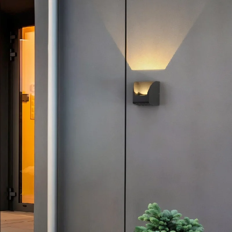 glass wall lamps with frosted glass for soft, diffused lightProculus Outdoor Wall Lamp