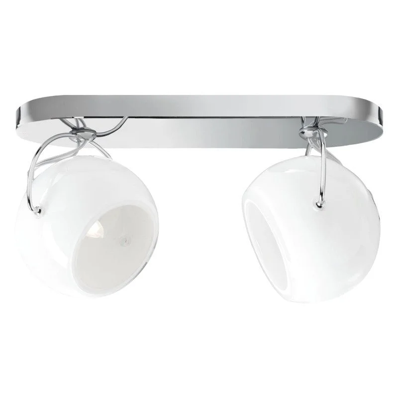 Wall lamp / Ceiling lamp Fabbian Beluga White D57 G29 01