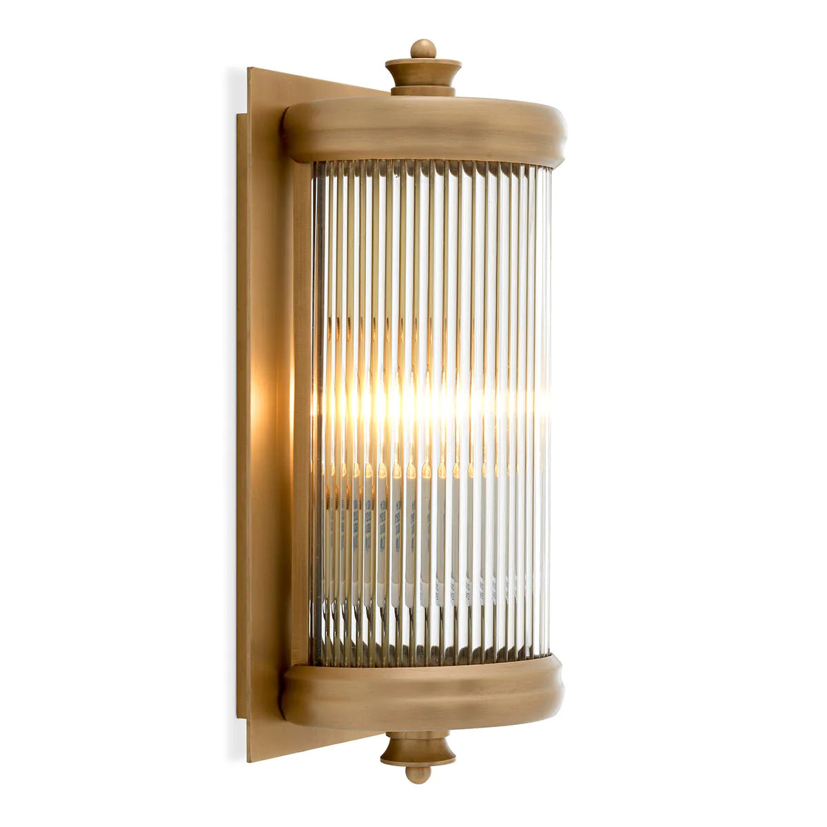 metal wall lamps with a matte black finish for a sleek and modern lookWall Lamp Glorious S